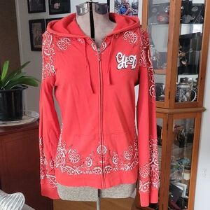 Harley-Davidson Hoodie, Small, Red.